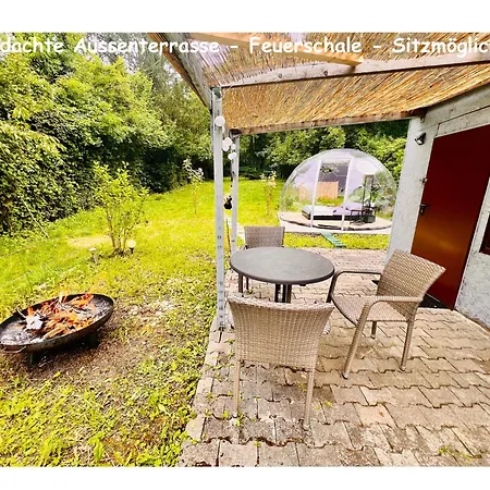 Schlafen Unter Den Sternen - Beheiztes Bubble Tent Francoforte sul Meno Esterno foto